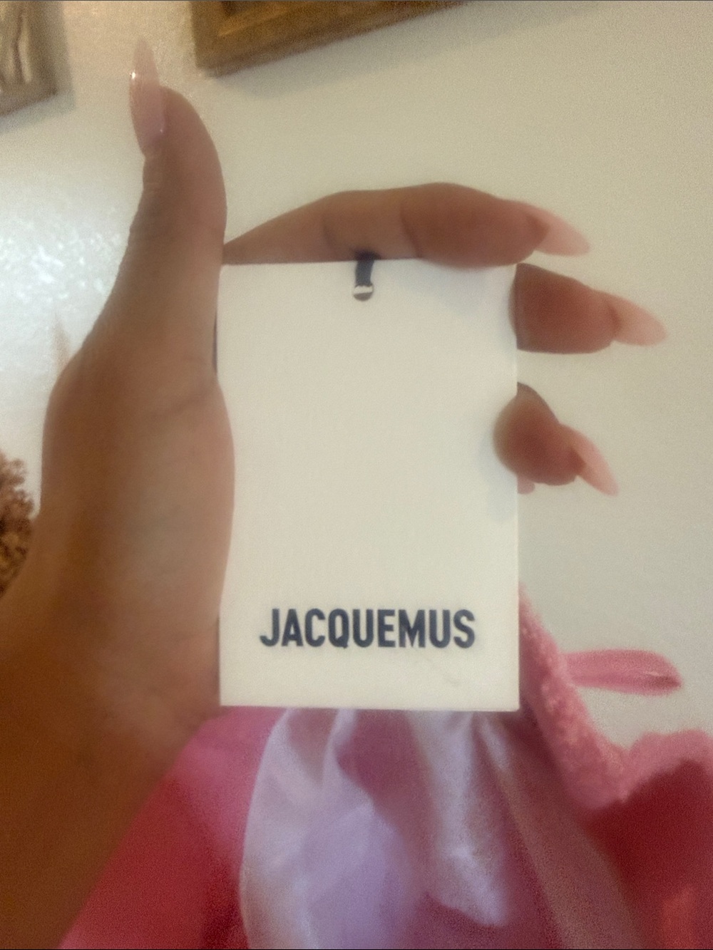 Jacquemus Women's Pink The Artichaut Bucket Hat - Picture 6 of 6